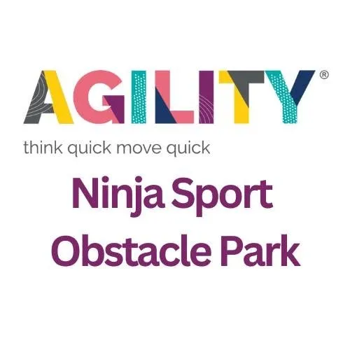 logo for Agility Parks indoor assault course in York, North Yorkshire