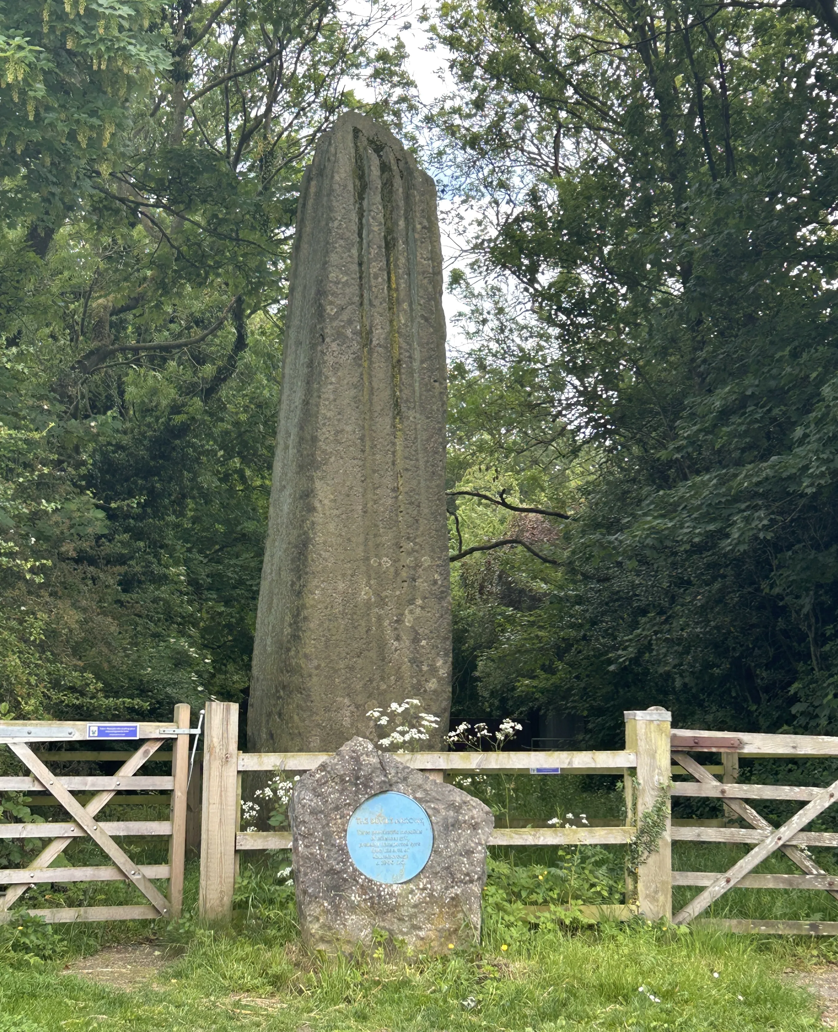 The Devil's Arrows standing stones in Boroughbridge