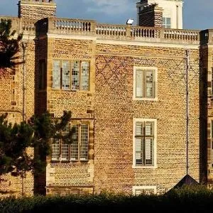 View of Temple Newsam taken through the grounds
