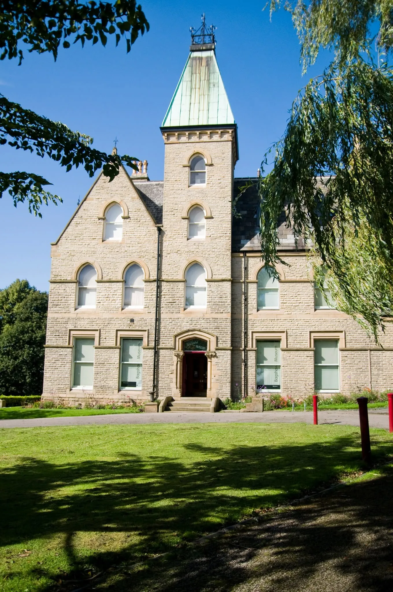 View of the Bagshaw Museum in Batley, West Yorkshire