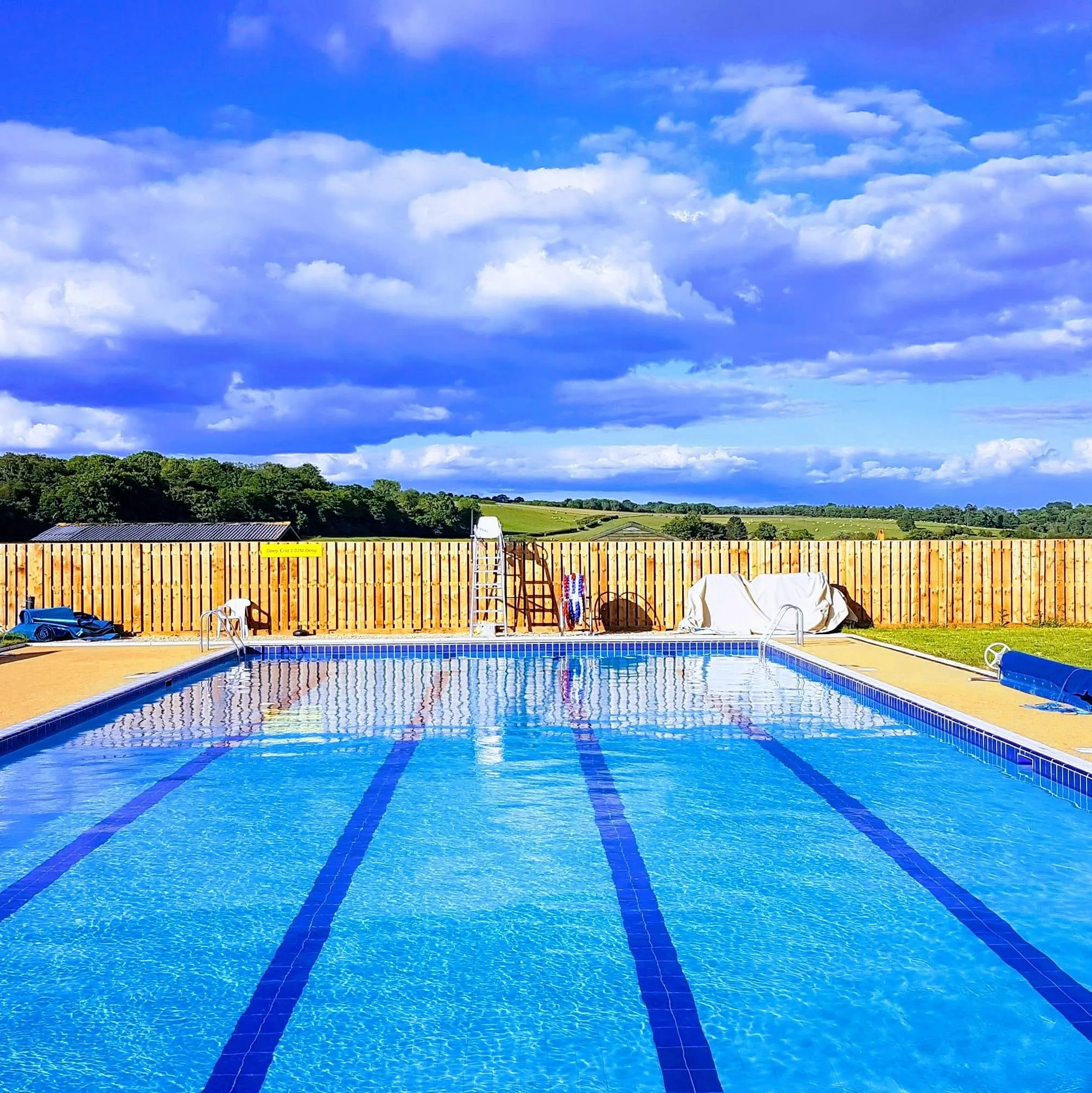 Helmsley open air swimming pool, North Yorkshire