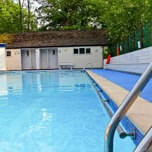 Ingleton outdoor 20m heated swimming pool, North Yorkshire