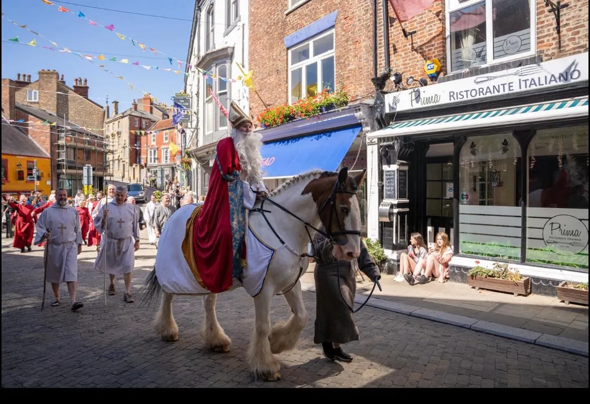 St Wilfrid's Procession unqie Yorkshire event in Ripon, North Yorkshire