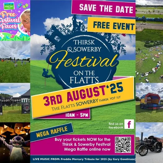 Thirsk Festival August event in Yorkshire