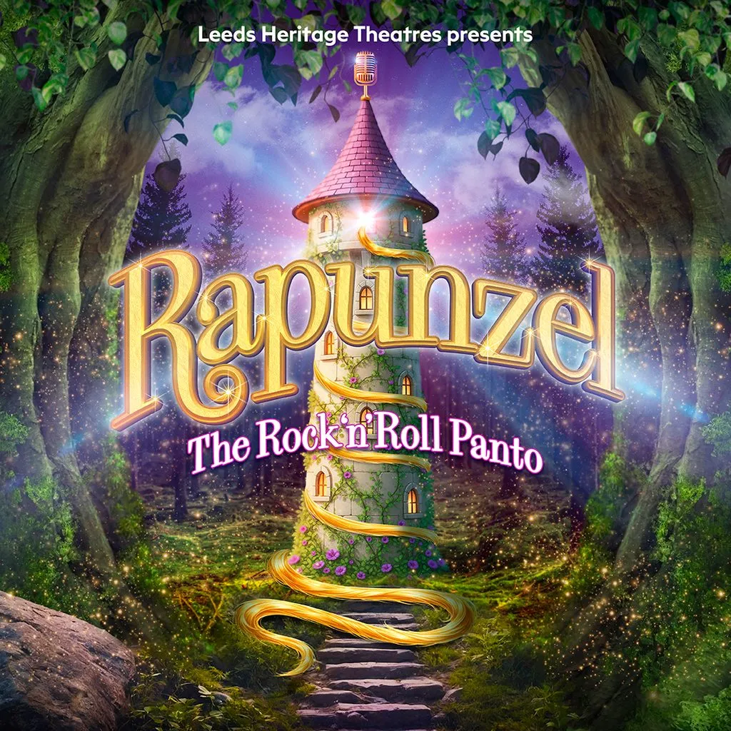 poster for the Leeds City Varities Rock N Roll Pantomime