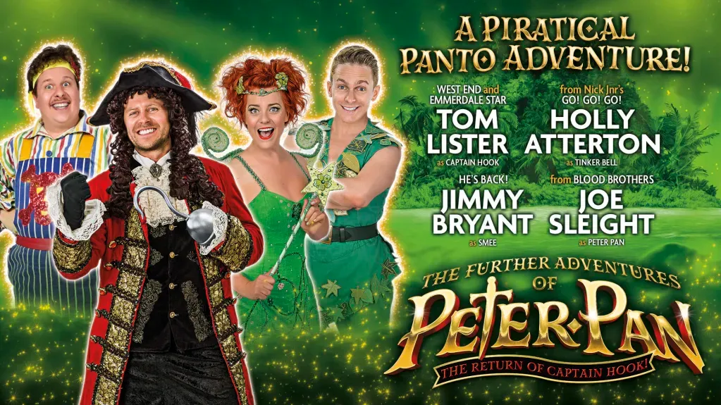 poster for the York Grand Opera House Peter Pan pantomime