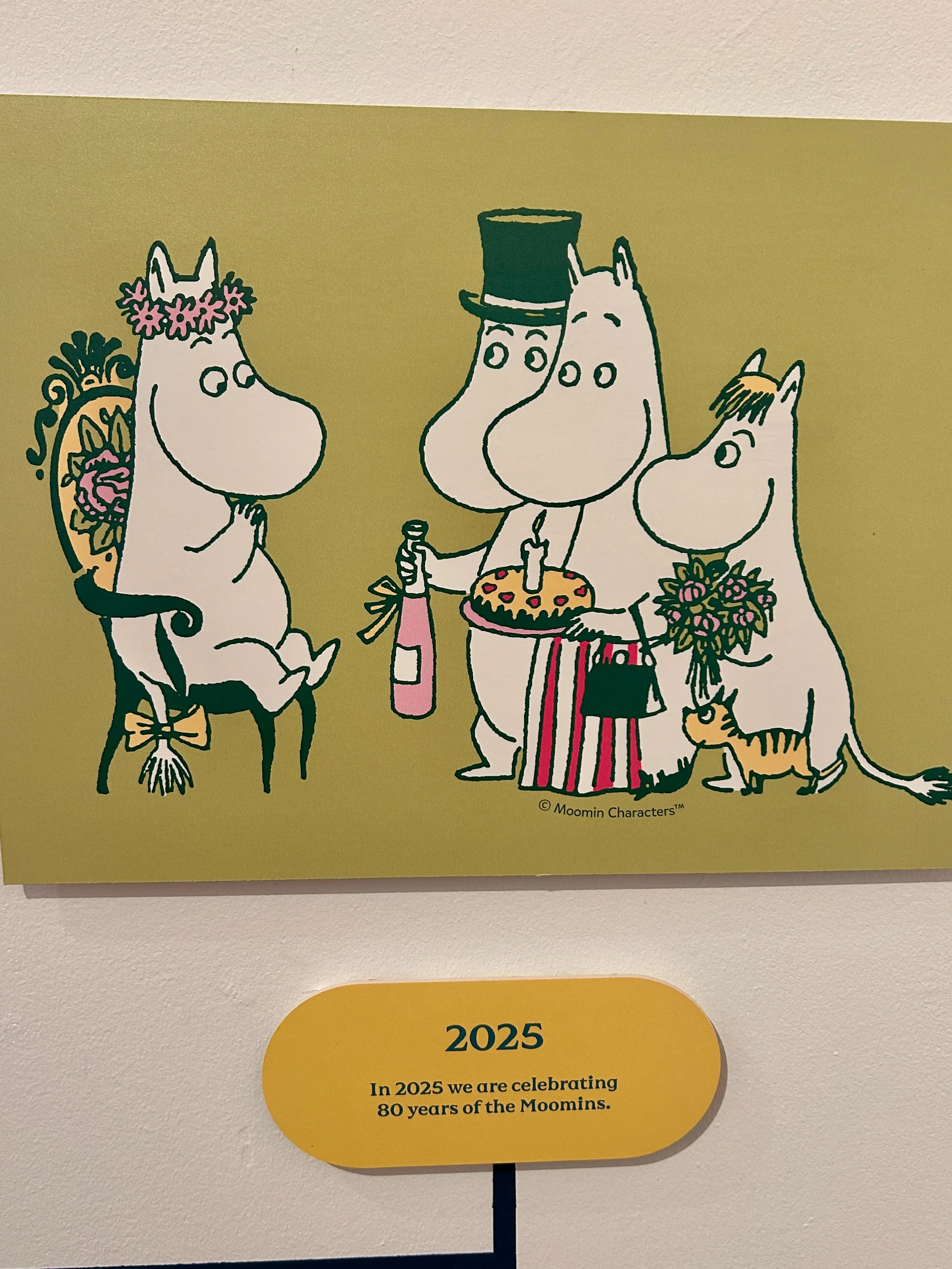 Moomin art work from 2025.