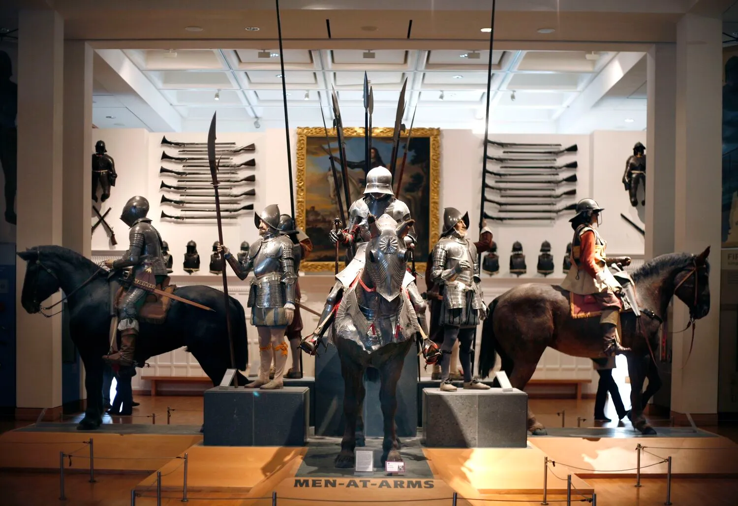 War Gallery at the Royal Armouries Museum in Leeds where the Ghengis Khan exhibition is being held in 2026