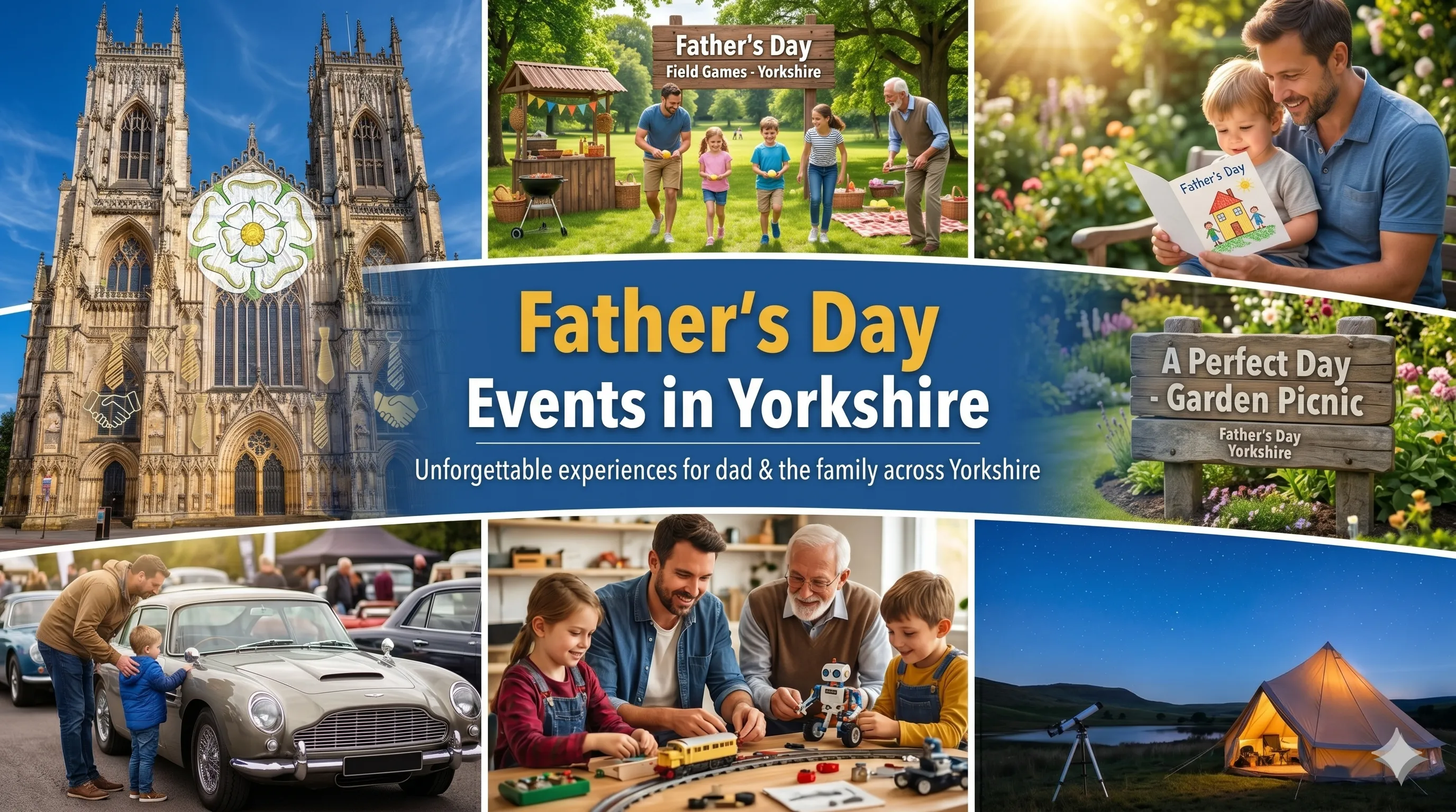 Fathers Day events in Yorkshire