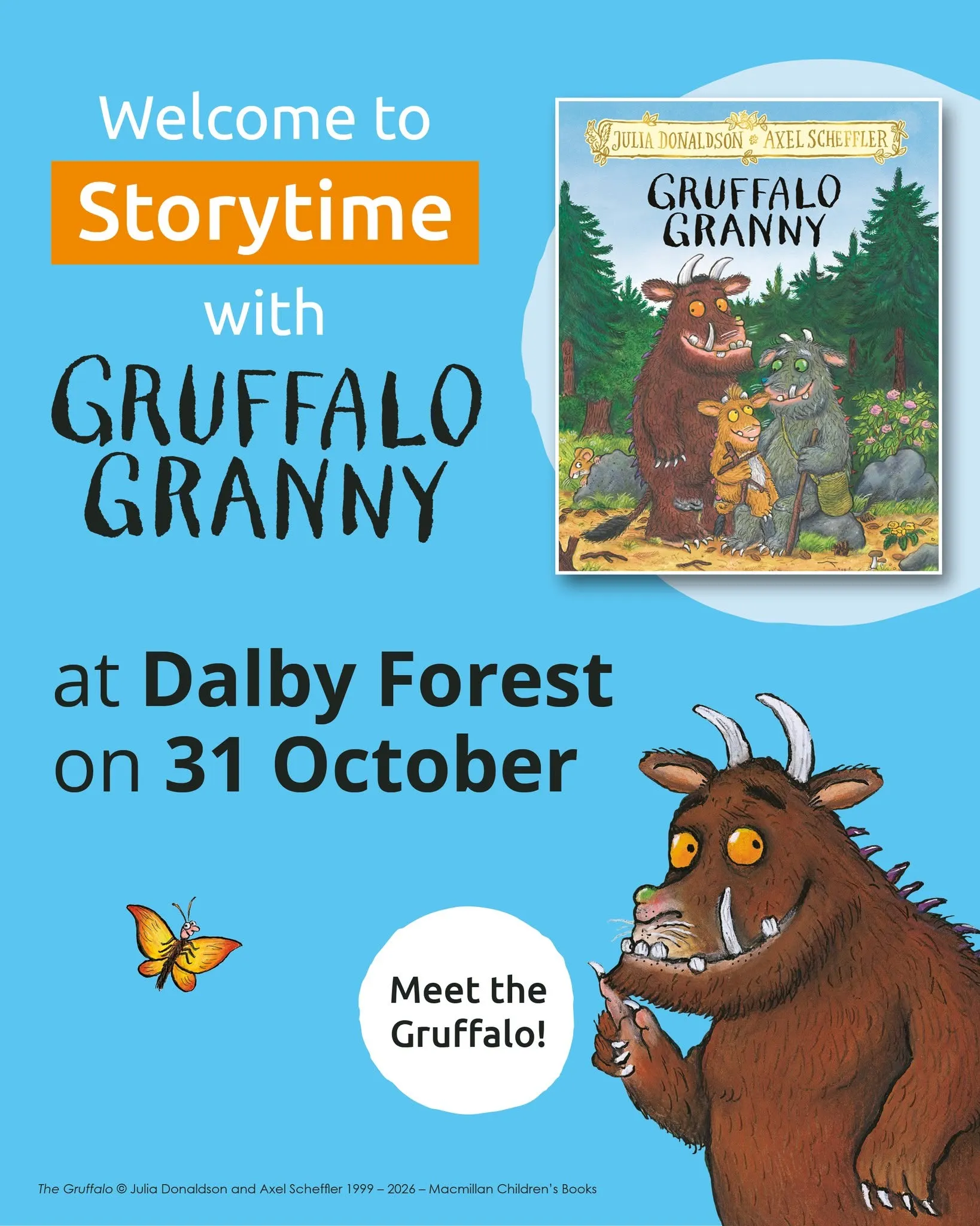 Granny Gruffalo Storytime Dalby Forest