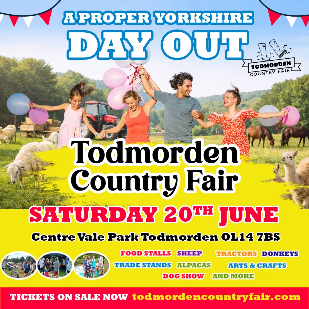 Todmorden Country Show family day out in June 2026