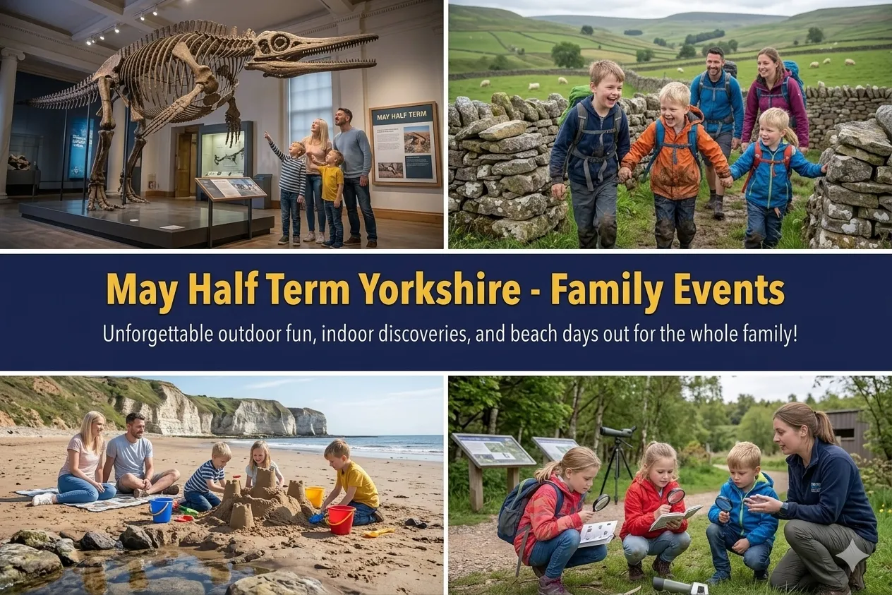 What's On in Yorkshire in May Half Term, Family days out for kids