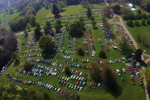 Sports Cars in the grounds of Newby Hall, annual event in May 2026