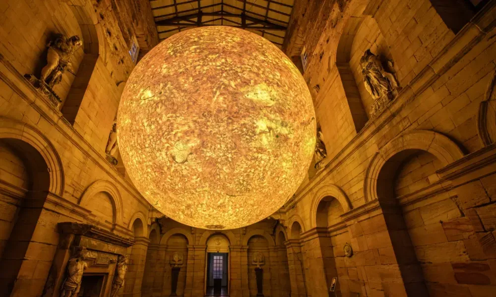 Luke Jerram's Helios, giant sun sculpture