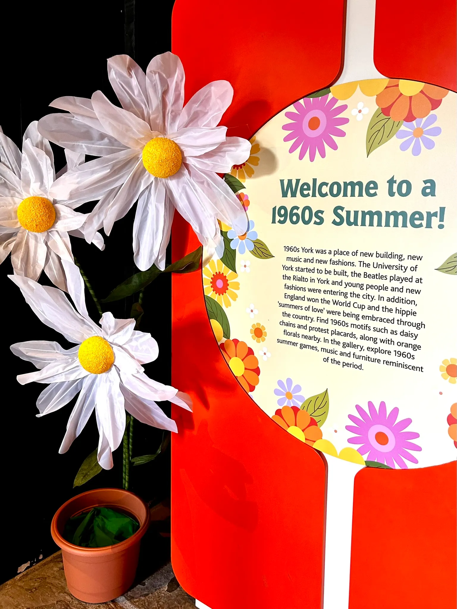 The 1960's summer event at York Castle Museum