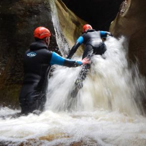 Gorge Scrambling in Yorkshire