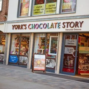 York Chocolate Story logo for the mothers day event. 