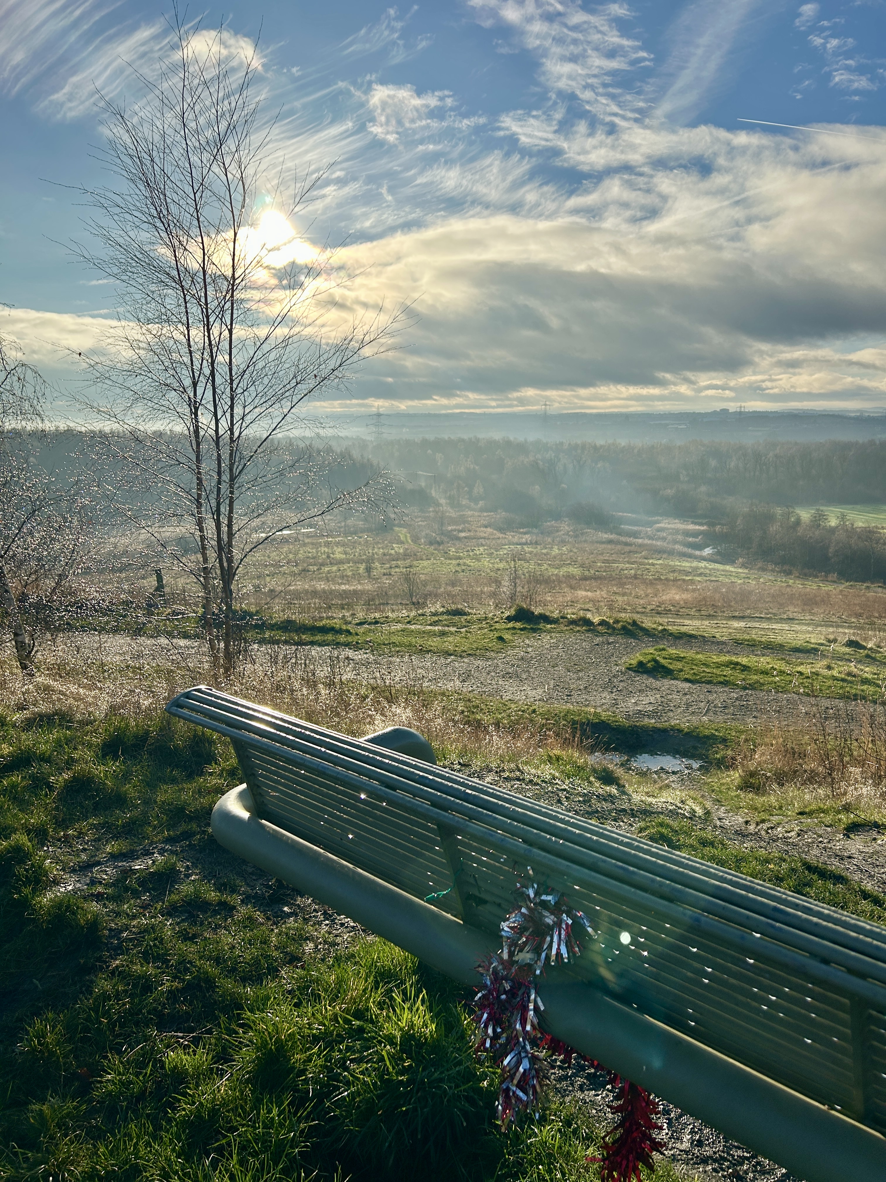 view across Rabbit Ings
