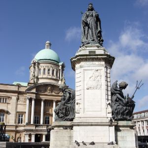Queen Victoria Square in Hull