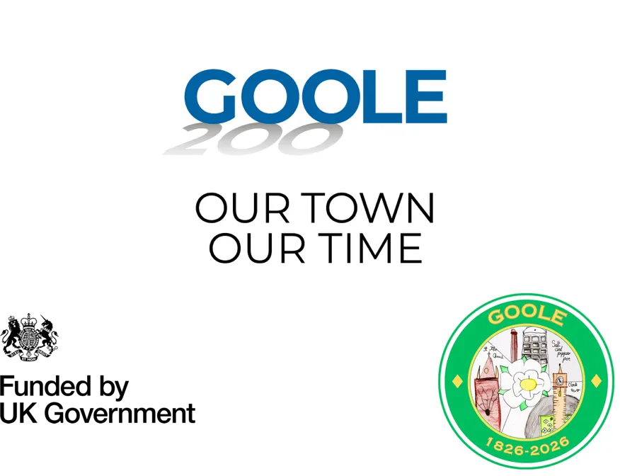 Goole 200 logo celebrating the bicentenary of the Yorkshire port town in 2026