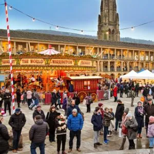 Piece Hall Christmas market