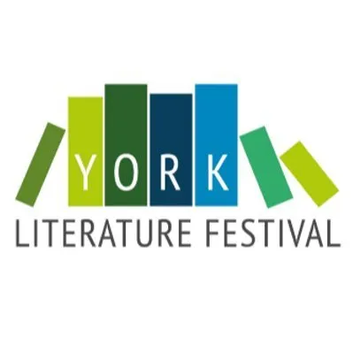 York Literature Festival logo, events takes place throughout March in Yorkshire