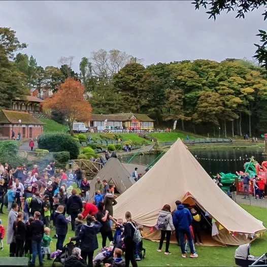 Spring Daze family and holiday event in Peasholm PArk Scarborough in April2026