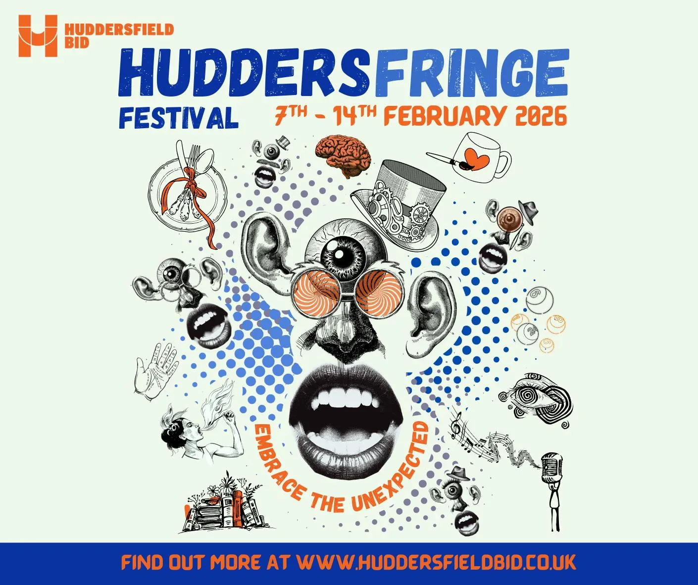 HuddersFringe 2026 poster
