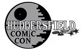 Huddersfield Comic Con logo March event in yorkshire