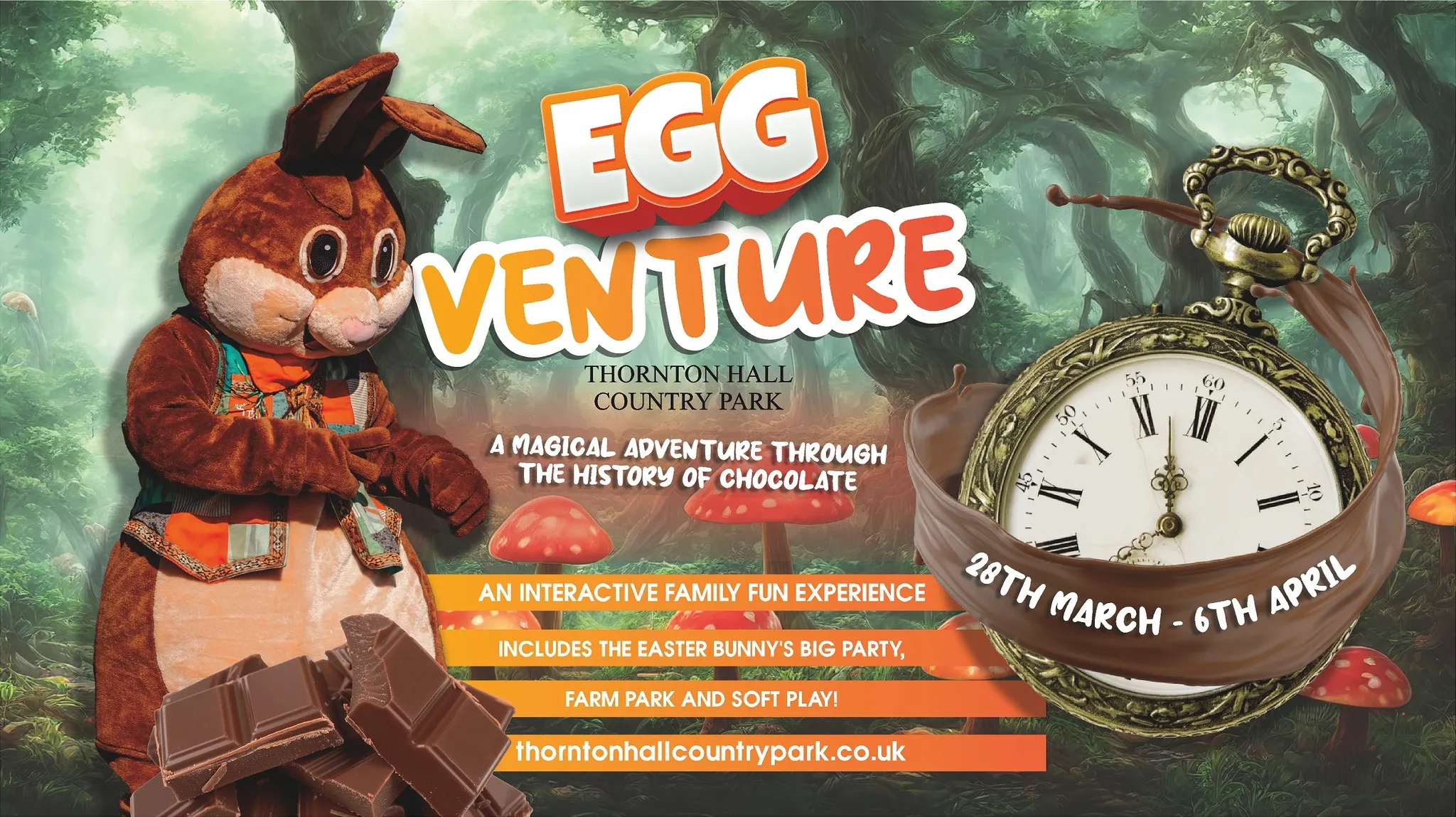 Giant Rabbit and details of the Easter event in Yorkshire