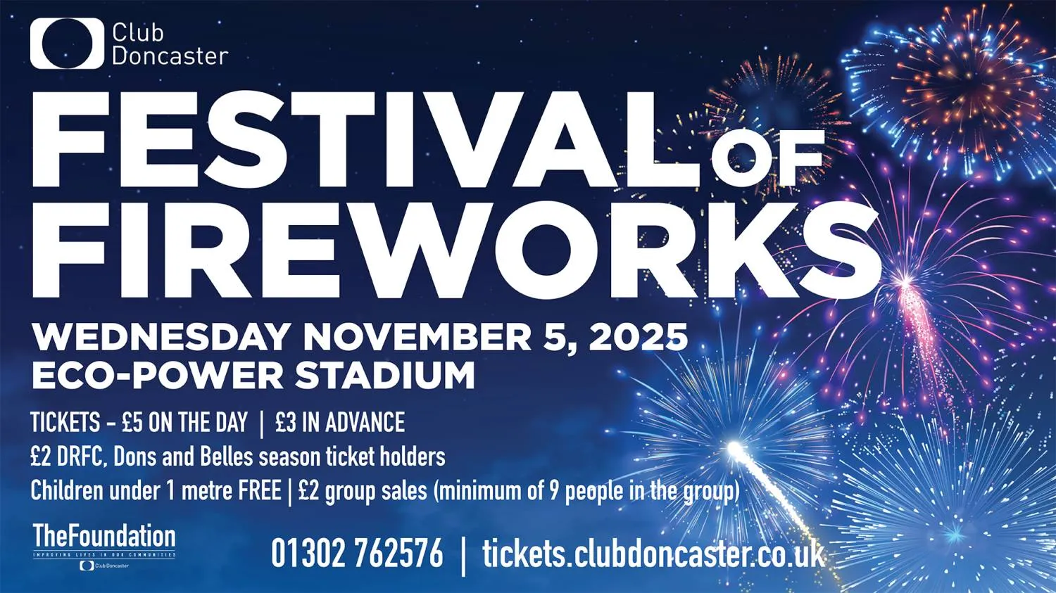 Doncaster Festival of Fireworks